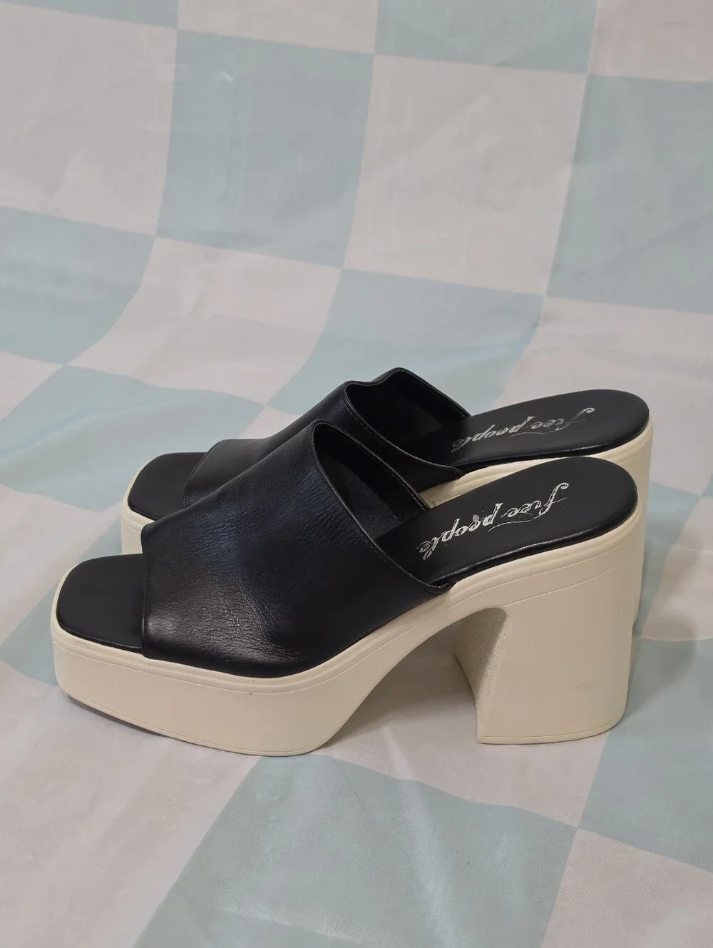 Free People Zoe Platform Slide Sandals 40
